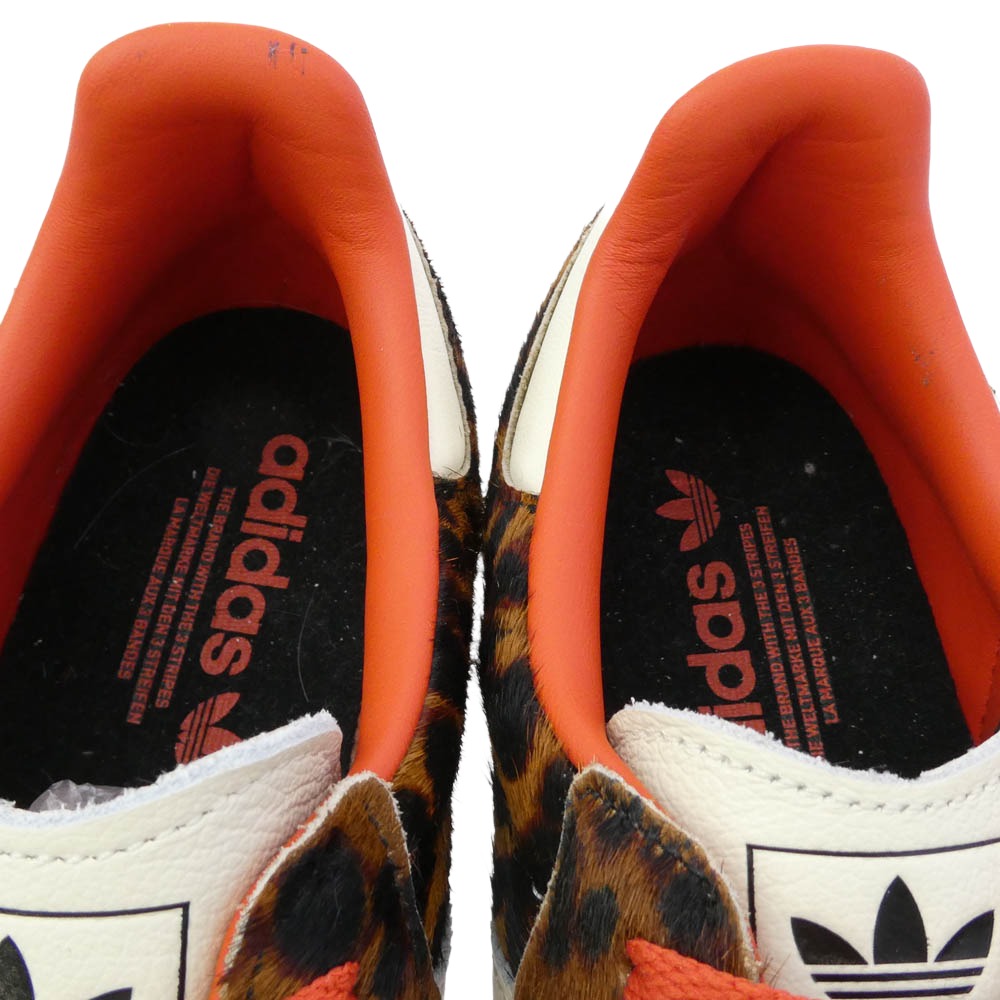 adidas アディダス JI2734 Women's Samba OG Leopard Preloved Red ウィメンズ サンバ レオパード プリラブドレッド スニーカー マルチカラー系 ブラウン系 27.5cm【美品】【中古】