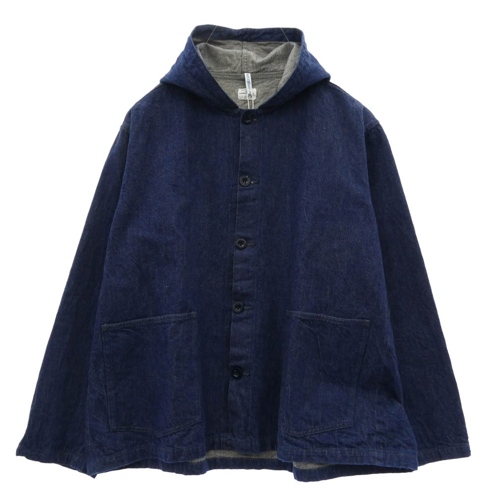 ネセサリーオアアンネセサリー 90012288 ENIM HOOD デニム フード ジャケット インディゴブルー系 M【中古】