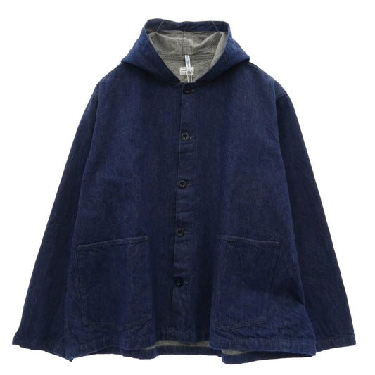 ネセサリーオアアンネセサリー 90012288 ENIM HOOD デニム フード ジャケット インディゴブルー系 M【中古】