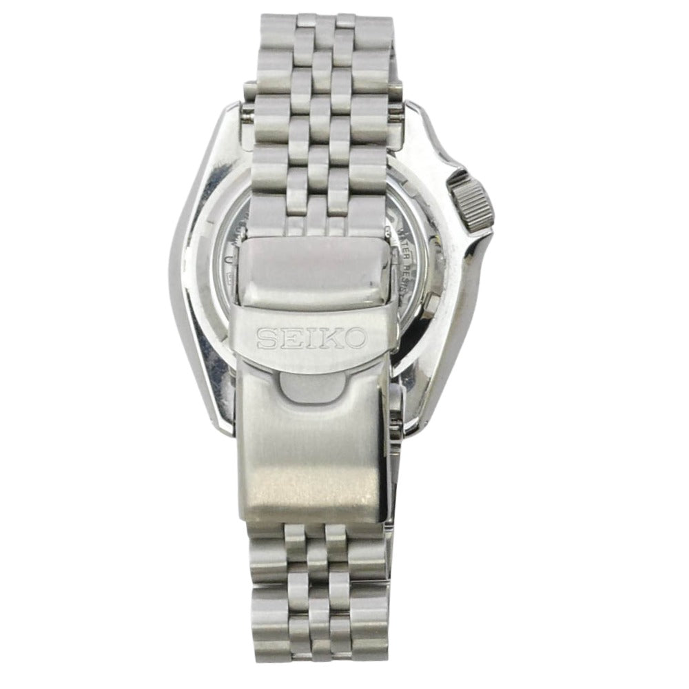 SEIKO セイコー 4R34-00A0 GMT 5スポーツ 自動巻き 腕時計 ウォッチ シルバー系 ブラック系【中古】