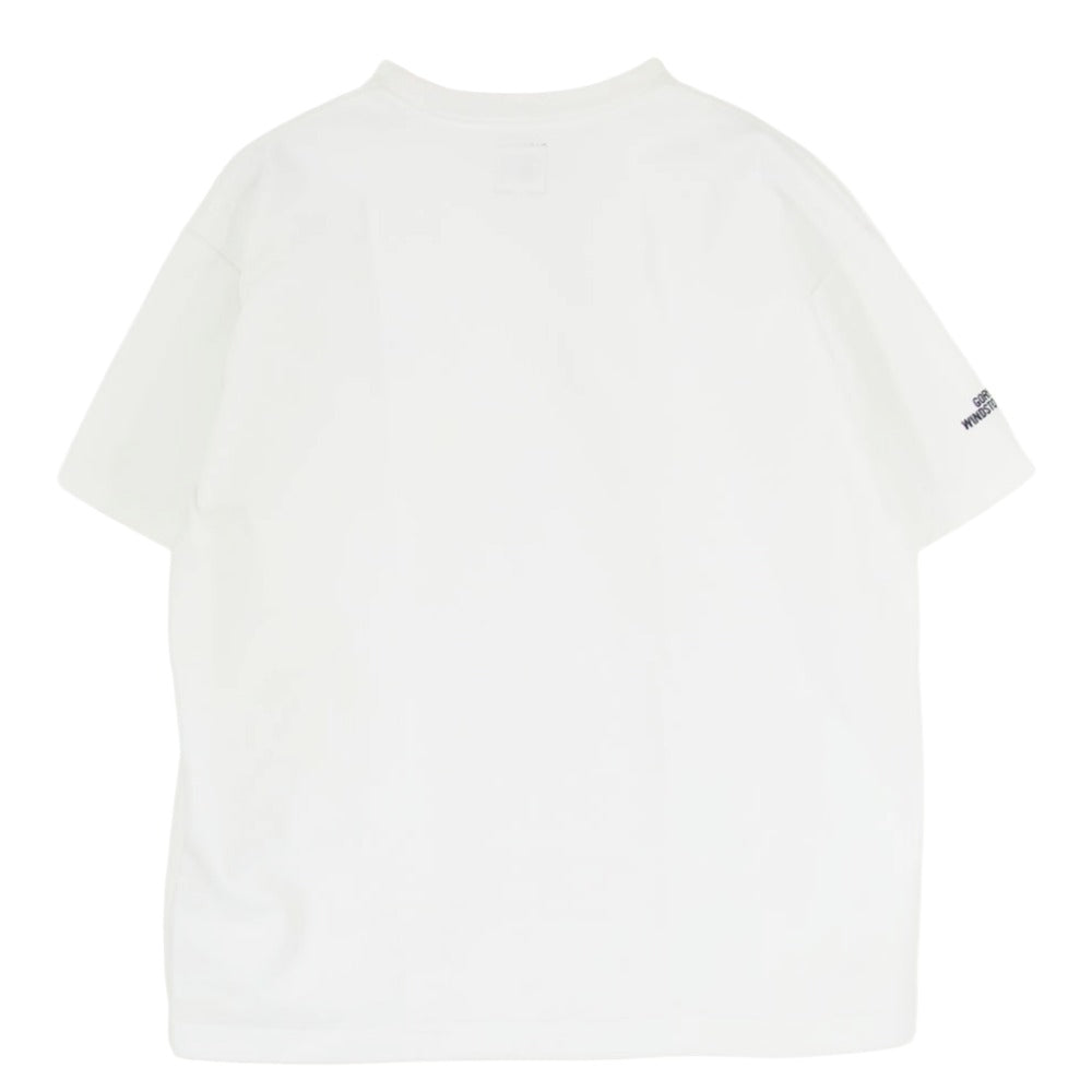 A BATHING APE アベイシングエイプ GORE WINDSTOPPER ワッペン 半袖 Tシャツ カットソー ホワイト系 XL【中古】