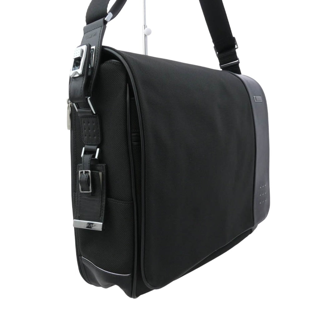 TUMI トゥミ LXT Imagination Messenger Bag イマジネーション ショルダーバッグ ブラック系【中古】