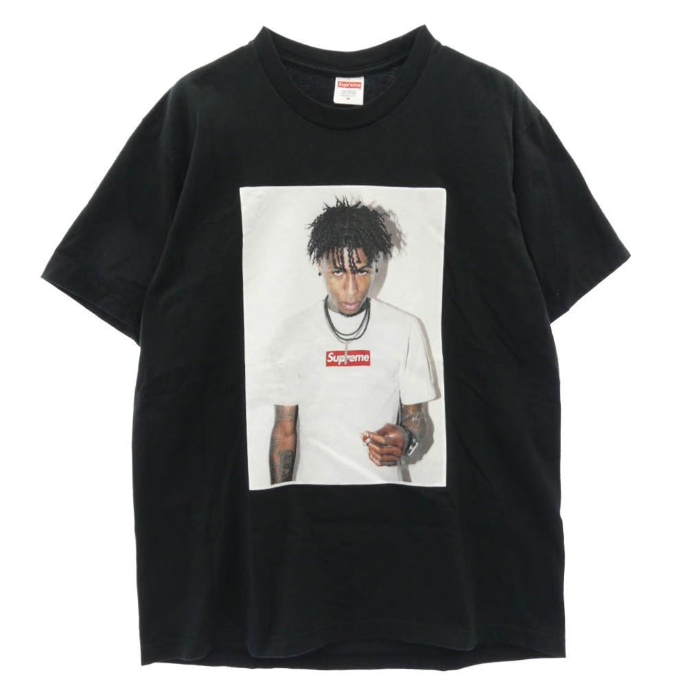 Supreme シュプリーム 23AW NBA Youngboy Tee ヤングボーイ フォトプリント 半袖 Tシャツ ブラック系 M【中古】