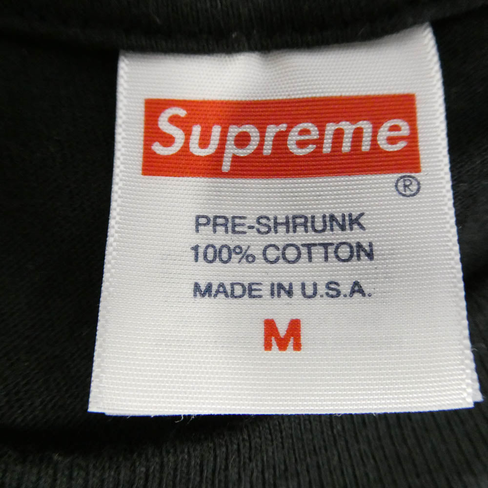 Supreme シュプリーム 23AW NBA Youngboy Tee ヤングボーイ フォトプリント 半袖 Tシャツ ブラック系 M【中古】