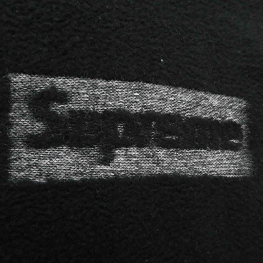 Supreme シュプリーム 23SS Inside Out Box Logo Hooded Sweatshirt インサイド アウト ボックス ロゴ フーディー スウェットシャツ パーカー ブラック系 L【中古】