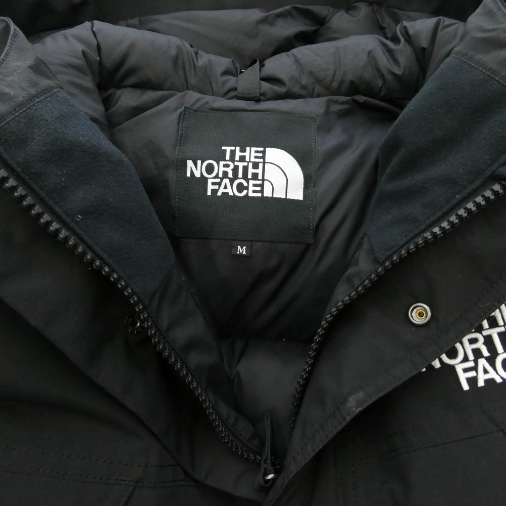THE NORTH FACE ノースフェイス 25AW ND92549 MOUNTAIN DOWN JACKET マウンテン ダウン ジャケット GORE-TEX ゴアテックス ブラック系 M【中古】