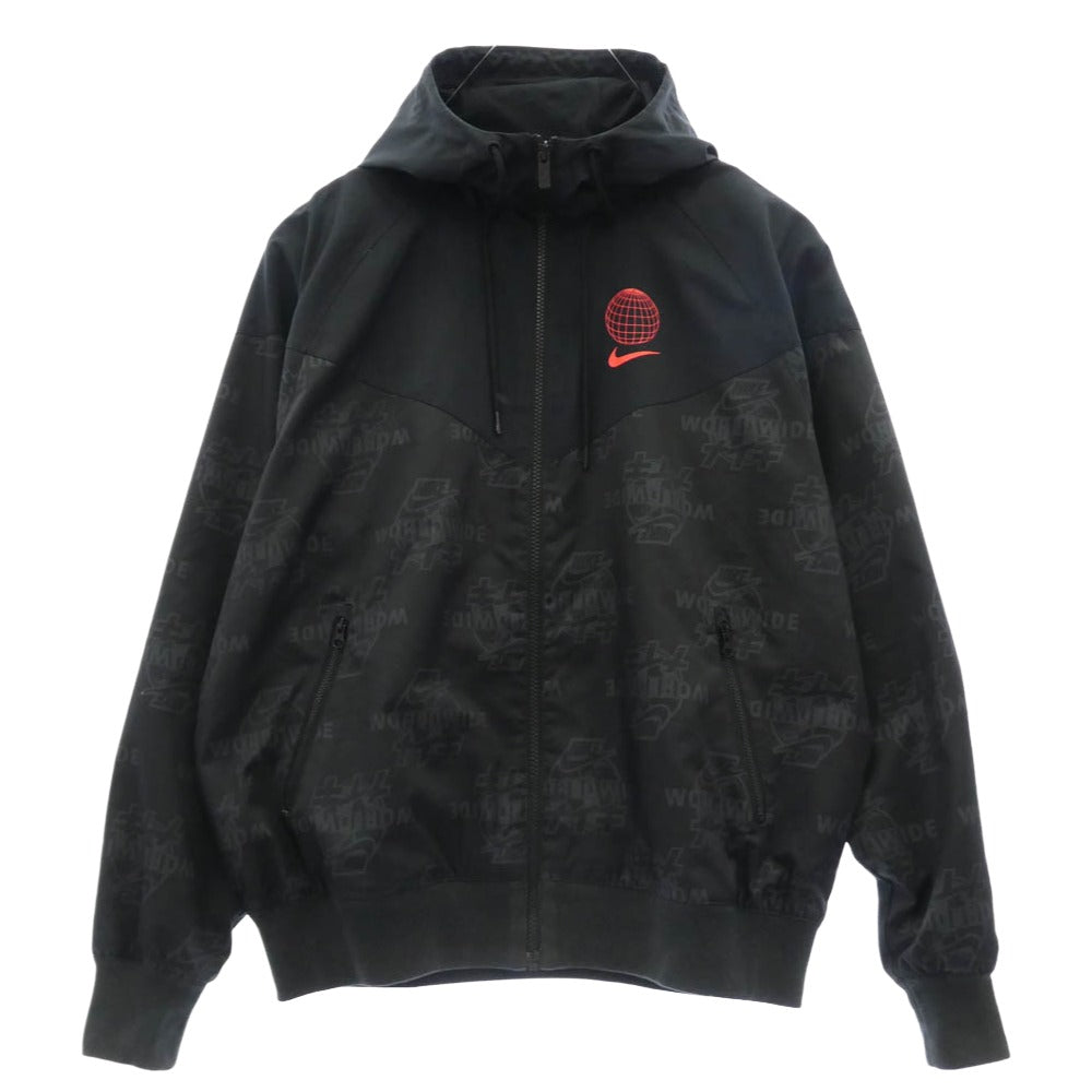 NIKE ナイキ DA1477-010 Sportswear Windrunner ウィンドランナー ジャケット ブラック系 レッド系 グレー系 L【中古】