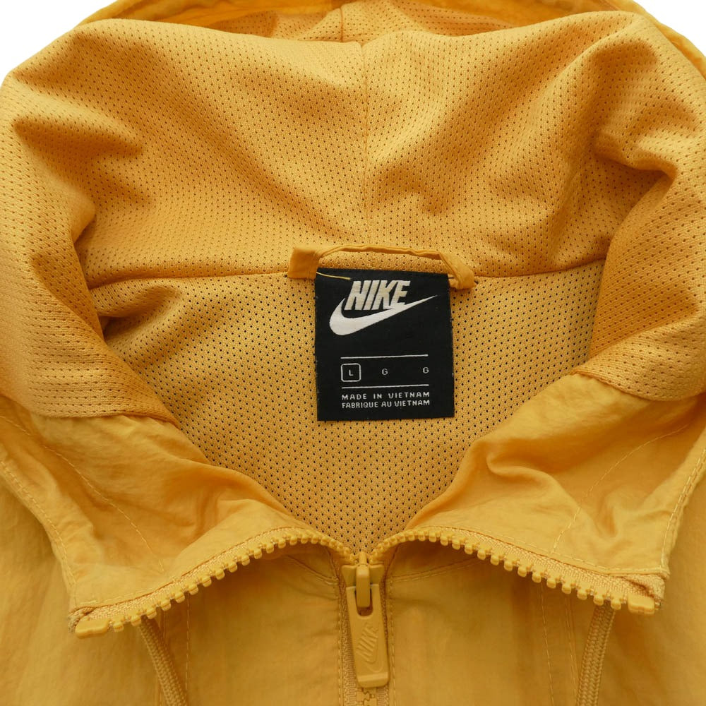 NIKE ナイキ CU4439-700 Sportswear Windrunner ウィンドランナー+ LND フーディ ジャケット イエロー系 グリーン系 レッド系　ブルー系 L【中古】