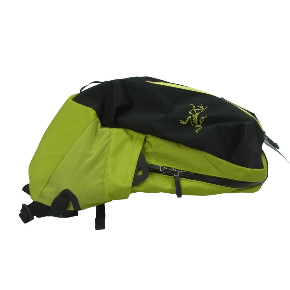 ARC'TERYX アークテリクス X000007489 ARRO 16 BACKPACK アロー バックパック バッグ リュック ブラック系 イエロー系 Lampyre One Size【極上美品】【中古】
