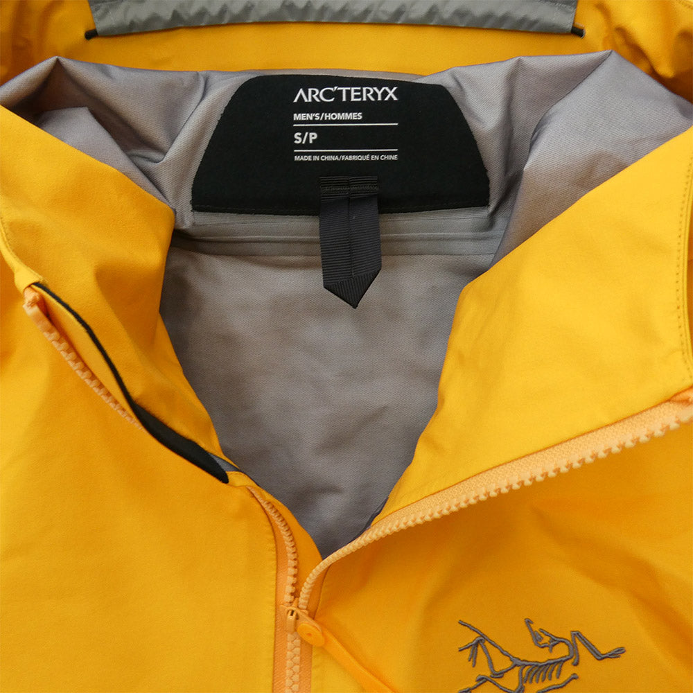 ARC'TERYX アークテリクス X000007584 Beta Jacket GORE-TEX ゴアテックス ベータ ジャケット イエロー系 S【美品】【中古】