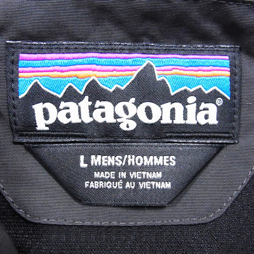patagonia パタゴニア STY28151 Baggies Jacket バギーズ ナイロン ハイネックジャケット チャコール系 L【中古】
