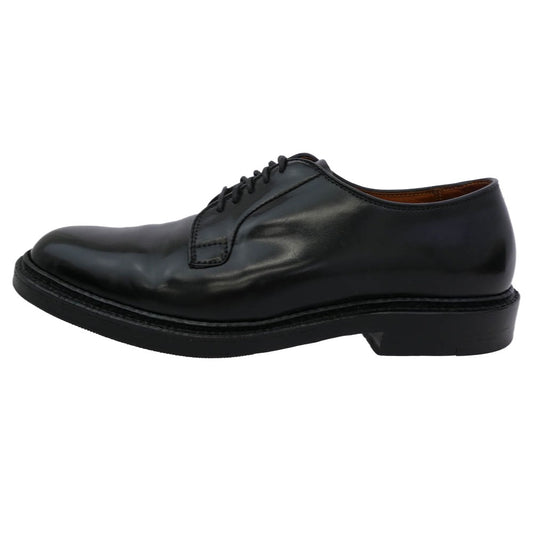 ALDEN オールデン 純正シューツリー付属 9901 Clipper Ox. Plain Toe Blucher クリッパーオックスフォード レザーシューズ ブラック系 ブラウン系 7.5【中古】