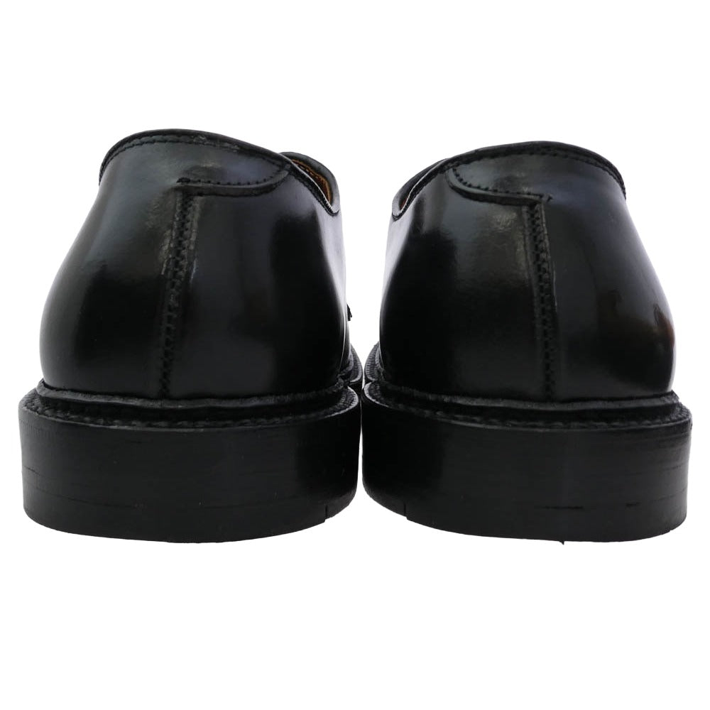 ALDEN オールデン 純正シューツリー付属 9901 Clipper Ox. Plain Toe Blucher クリッパーオックスフォード レザーシューズ ブラック系 ブラウン系 7.5【中古】