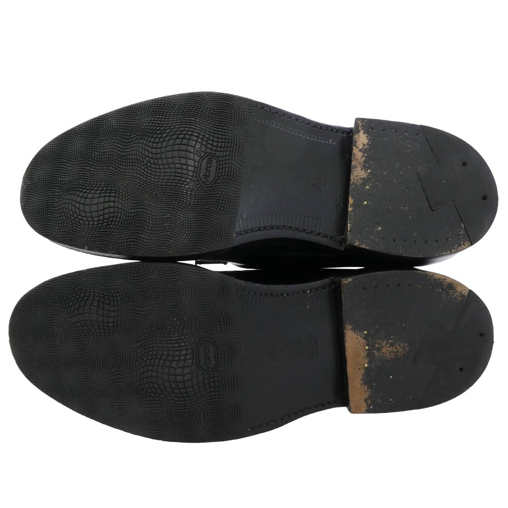 ALDEN オールデン 純正シューツリー付属 9901 Clipper Ox. Plain Toe Blucher クリッパーオックスフォード レザーシューズ ブラック系 ブラウン系 7.5【中古】