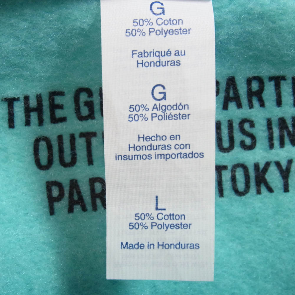 WACKO MARIA ワコマリア 21SS 21SS-WMC-SS11 × TIFFANY CREW NECK SWEAT SHIRT クルーネック スウェットシャツ ブルー系 L【中古】