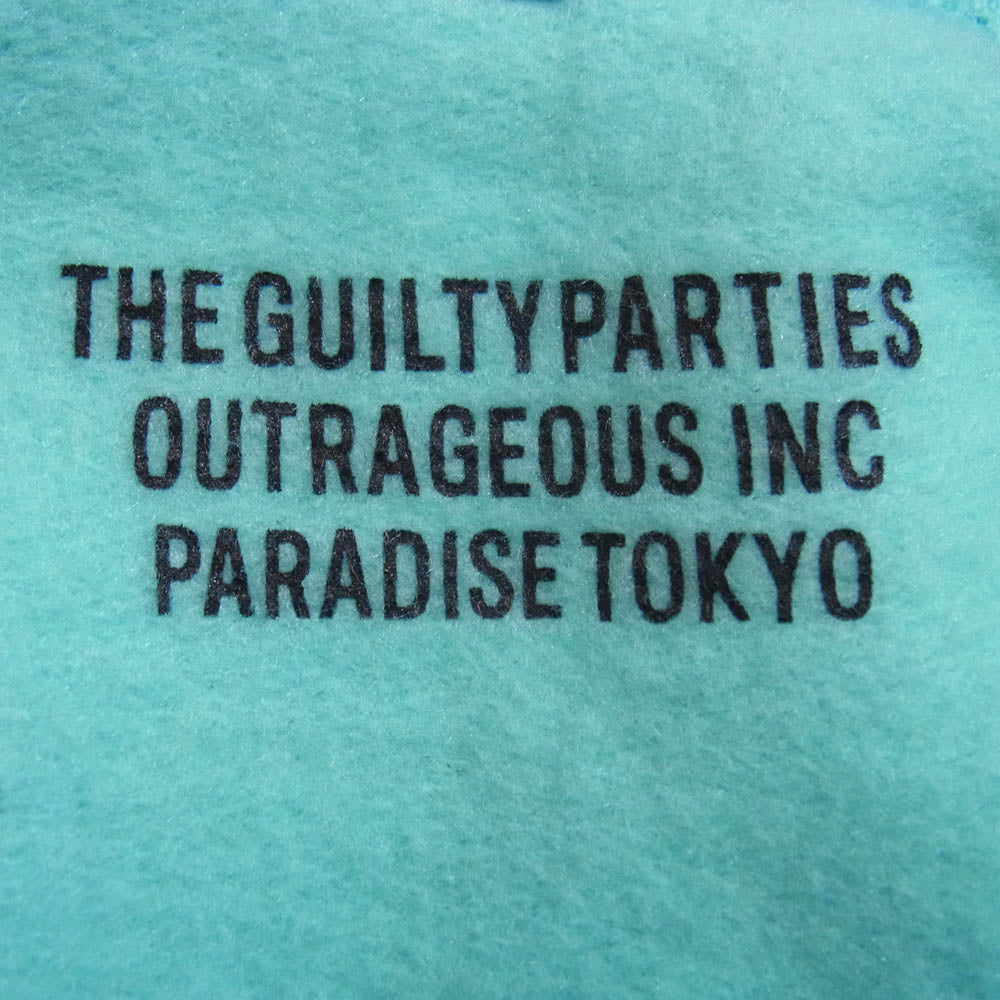 WACKO MARIA ワコマリア 21SS 21SS-WMC-SS11 × TIFFANY CREW NECK SWEAT SHIRT クルーネック スウェットシャツ ブルー系 L【中古】