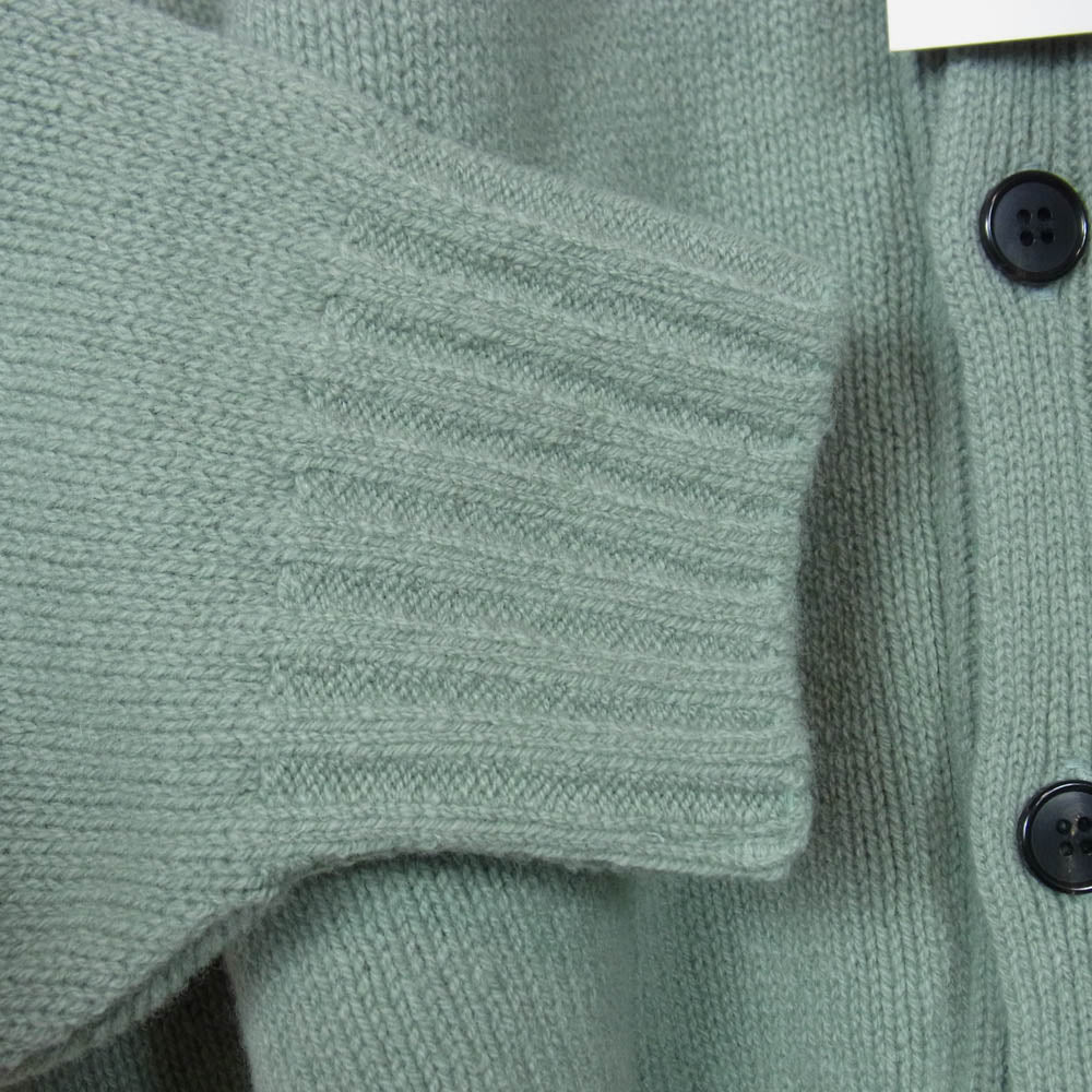 WACKO MARIA ワコマリア 22AW 22FW-WMK-KN04 Classic Knit Cardigan クラシック ウール ニット カーディガン グリーン系 MINT M【極上美品】【中古】