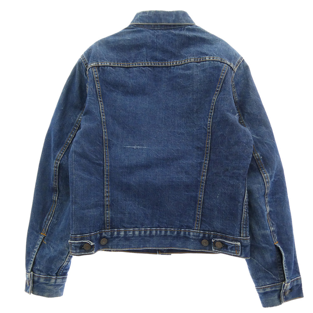 Levi's リーバイス 70s 70505-0317 4th ブランケット付 赤タブ欠損 ケアタグ ボタン裏52 デニム ジャケット インディゴブルー系 サイズ不明【中古】