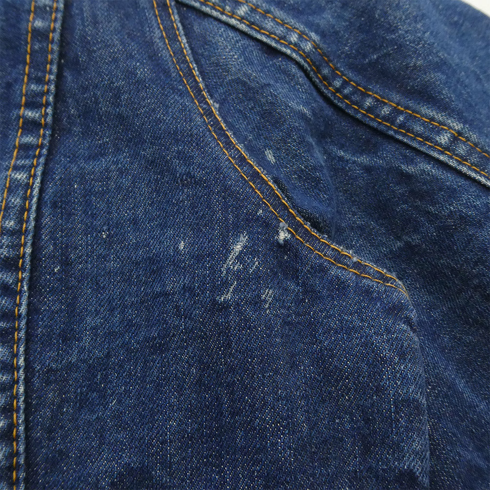 Levi's リーバイス 70s 70505-0317 4th ブランケット付 赤タブ欠損 ケアタグ ボタン裏52 デニム ジャケット インディゴブルー系 サイズ不明【中古】