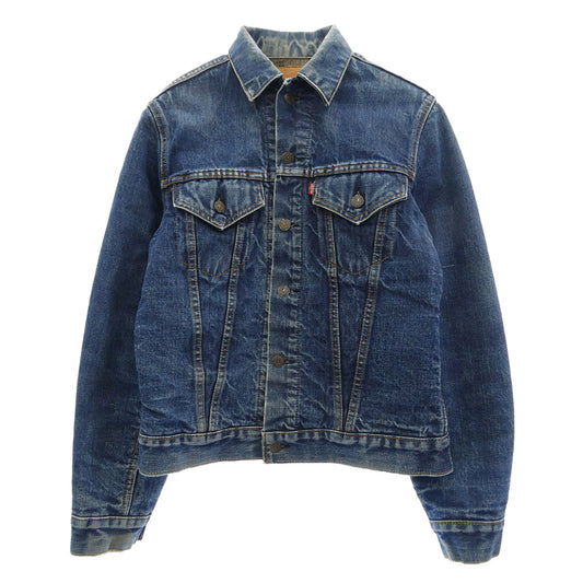 Levi's リーバイス 70s 70505-0317 BIG E 4th ブランケット付 ケアタグ ボタン裏525 デニム ジャケット インディゴブルー系 サイズ不明【中古】