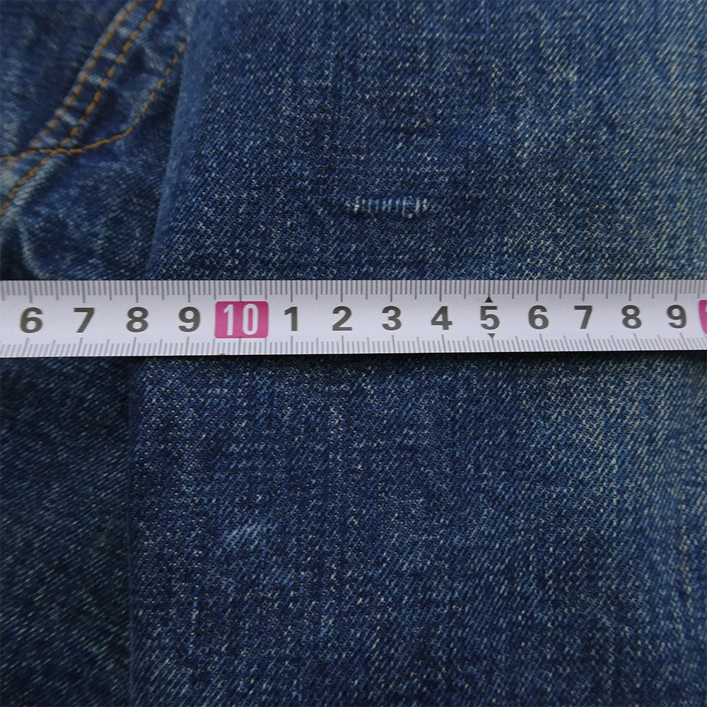 Levi's リーバイス 70s 70505-0317 BIG E 4th ブランケット付 ケアタグ ボタン裏525 デニム ジャケット インディゴブルー系 サイズ不明【中古】