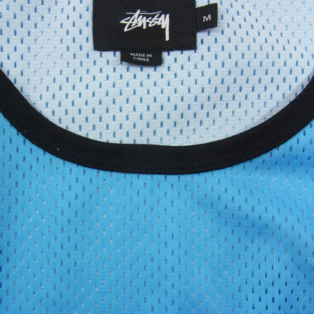 STUSSY ステューシー Track＆Field Tank トラック メッシュ タンクトップ マルチカラー系 M【中古】