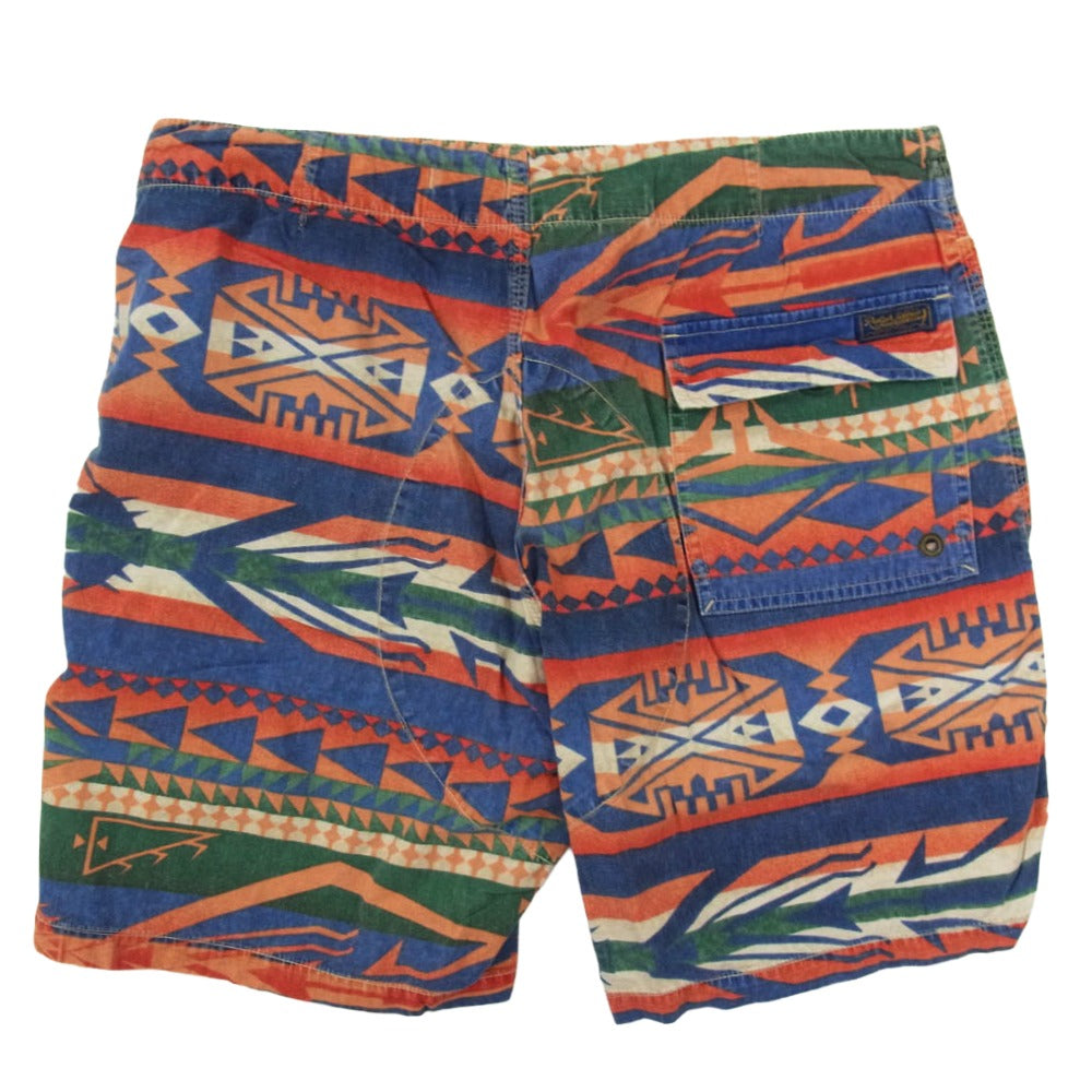POLO RALPH LAUREN ポロ・ラルフローレン 総柄 ネイティブ柄 ショートパンツ ショーツ マルチカラー系 32【中古】