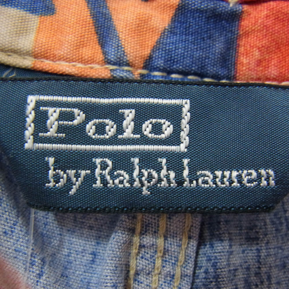 POLO RALPH LAUREN ポロ・ラルフローレン 総柄 ネイティブ柄 ショートパンツ ショーツ マルチカラー系 32【中古】
