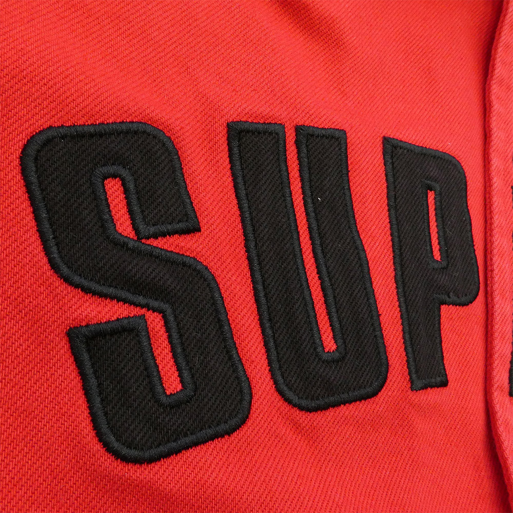 Supreme シュプリーム 25SS Arc Denim Coaches Jacket デニムジャケット コーチジャケット レッド系 S【中古】