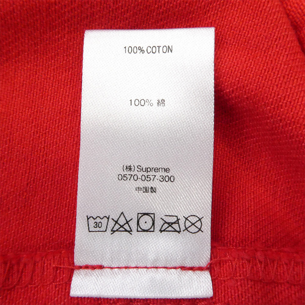 Supreme シュプリーム 25SS Arc Denim Coaches Jacket デニムジャケット コーチジャケット レッド系 S【中古】