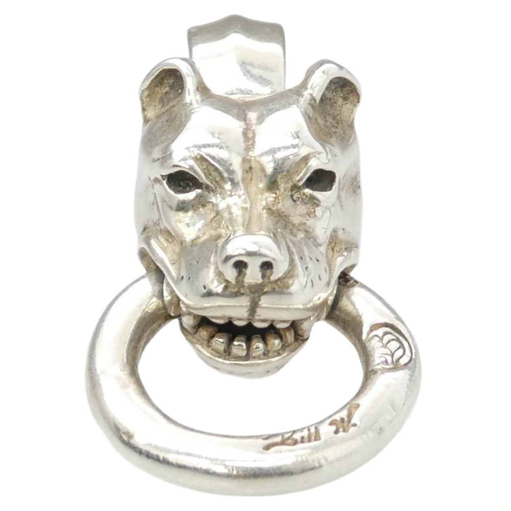 BILL WALL LEATHER ビルウォールレザー LARGE DOG NECKLACE TOP ラージドッグ ネックレストップ シルバー系【中古】