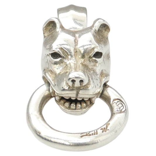 BILL WALL LEATHER ビルウォールレザー LARGE DOG NECKLACE TOP ラージドッグ ネックレストップ シルバー系【中古】