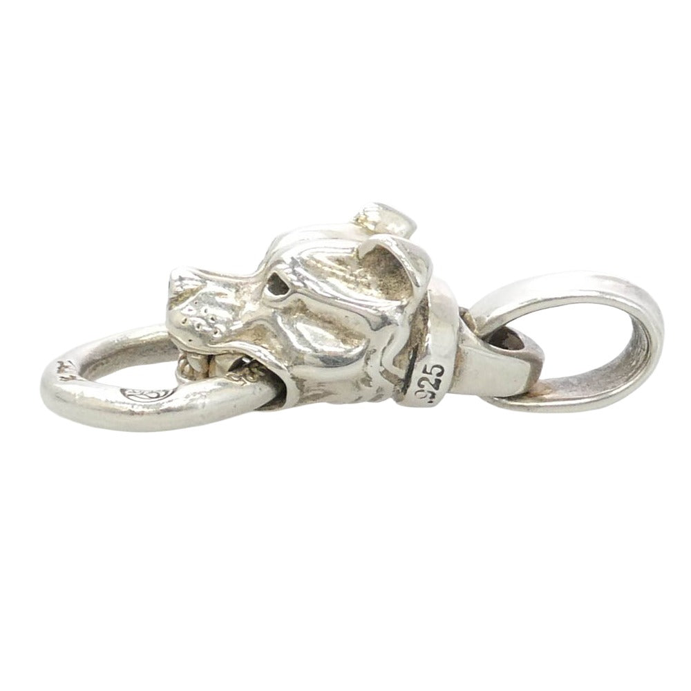 BILL WALL LEATHER ビルウォールレザー LARGE DOG NECKLACE TOP ラージドッグ ネックレストップ シルバー系【中古】