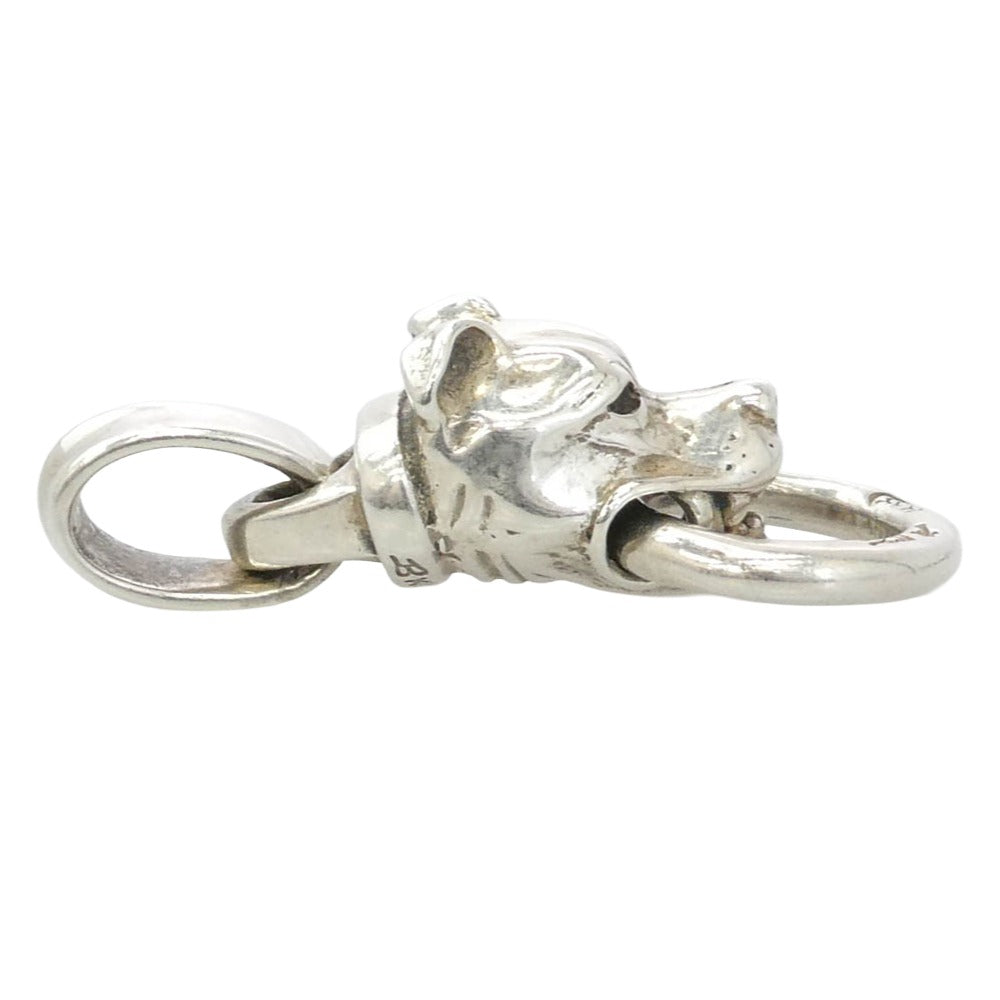 BILL WALL LEATHER ビルウォールレザー LARGE DOG NECKLACE TOP ラージドッグ ネックレストップ シルバー系【中古】
