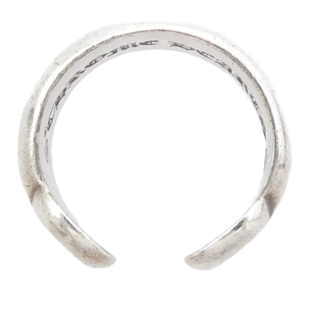 CHROME HEARTS クロムハーツ（原本無） SM SCROLL LABEL スモールスクロールラベル シルバー系 15号【中古】