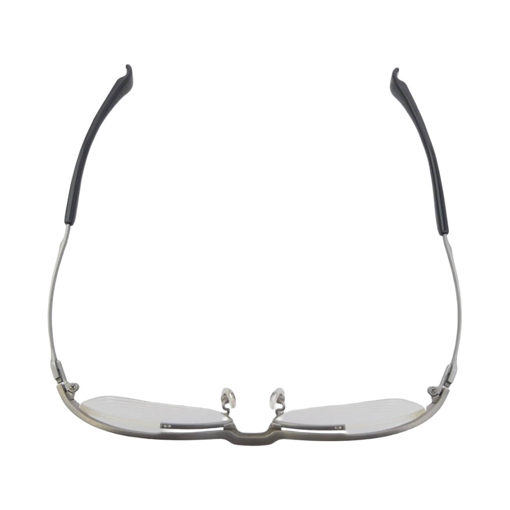 フォーナインズ S-670T 度入り チタン アイウェア メガネ 眼鏡 シルバー系 ブラック系 55□16　143【中古】