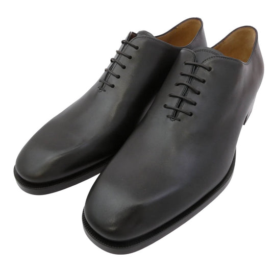 Christian Louboutin クリスチャンルブタン レザー ドレス シューズ 革靴 ダークブラウン系 ブラウン系 41.5【極上美品】【中古】