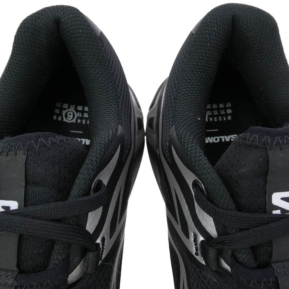 MAISON MARGIELA メゾンマルジェラ SH1WS0020-P6303 x Salomon サロモン MM6 エムエムシックス XT-MM6 Black Ftw Silver ブラック シルバー スニーカー ブラック系 シルバー系 27.5cm【美品】【中古】