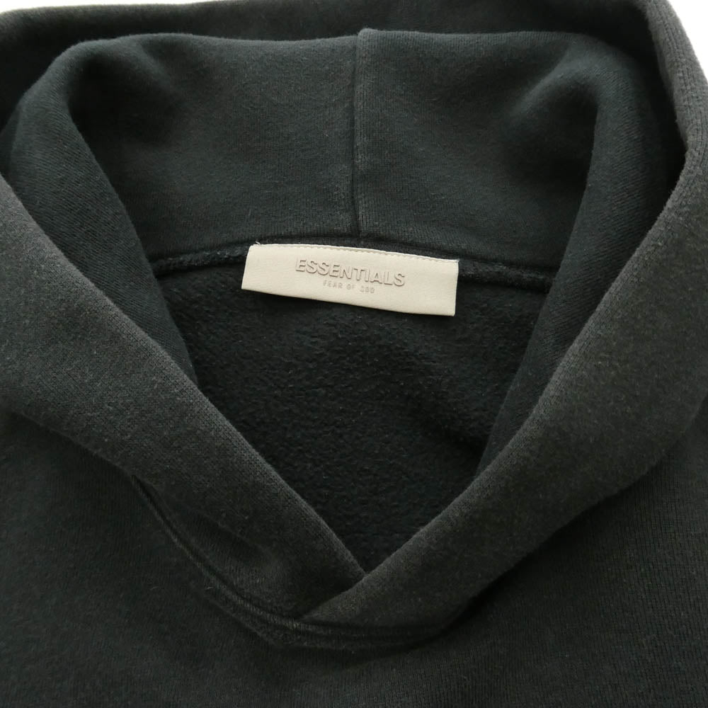FEAR OF GOD フィアオブゴッド ESSENTIALS スウェットシャツ パーカー プルオーバー ブラック系 M【中古】