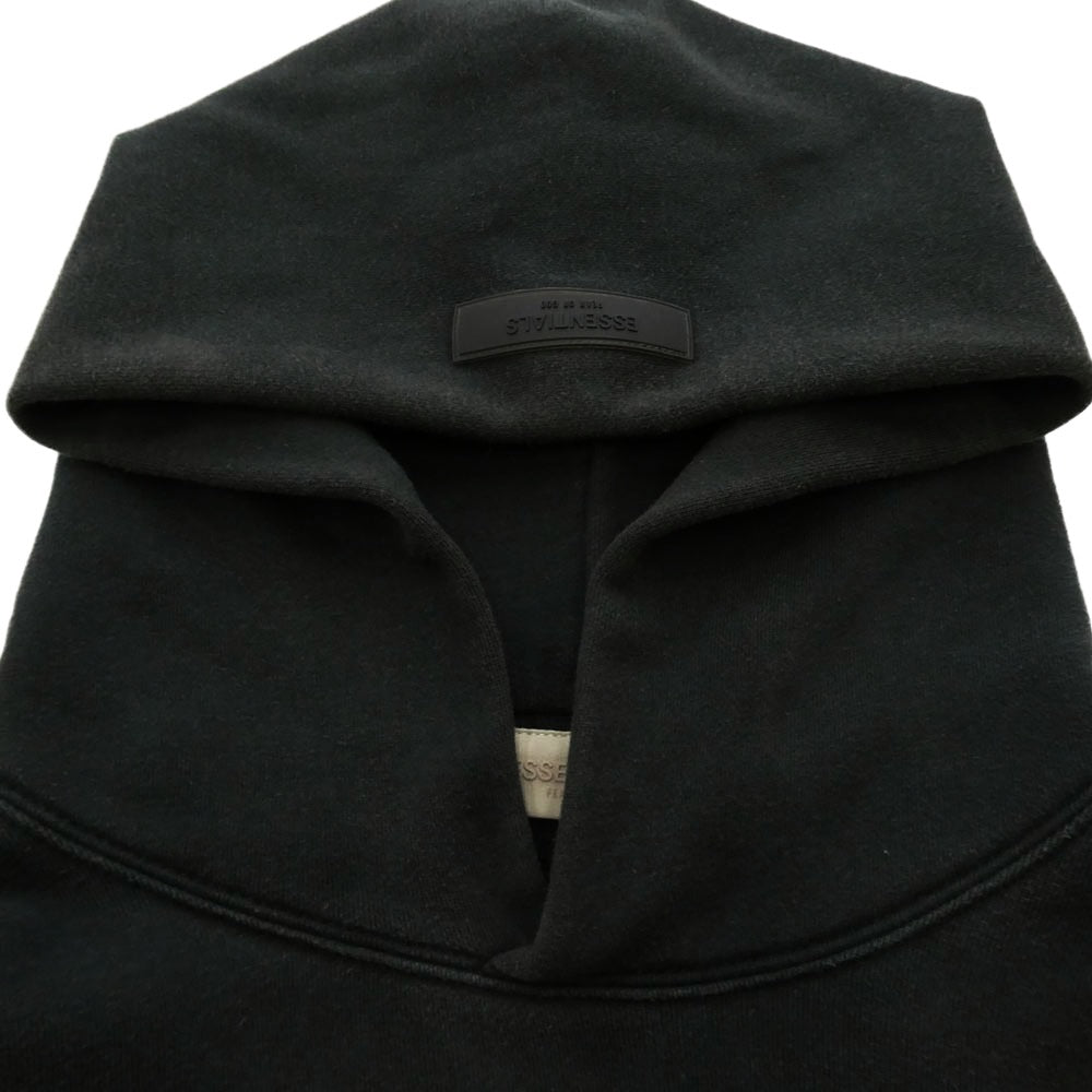 FEAR OF GOD フィアオブゴッド ESSENTIALS スウェットシャツ パーカー プルオーバー ブラック系 M【中古】