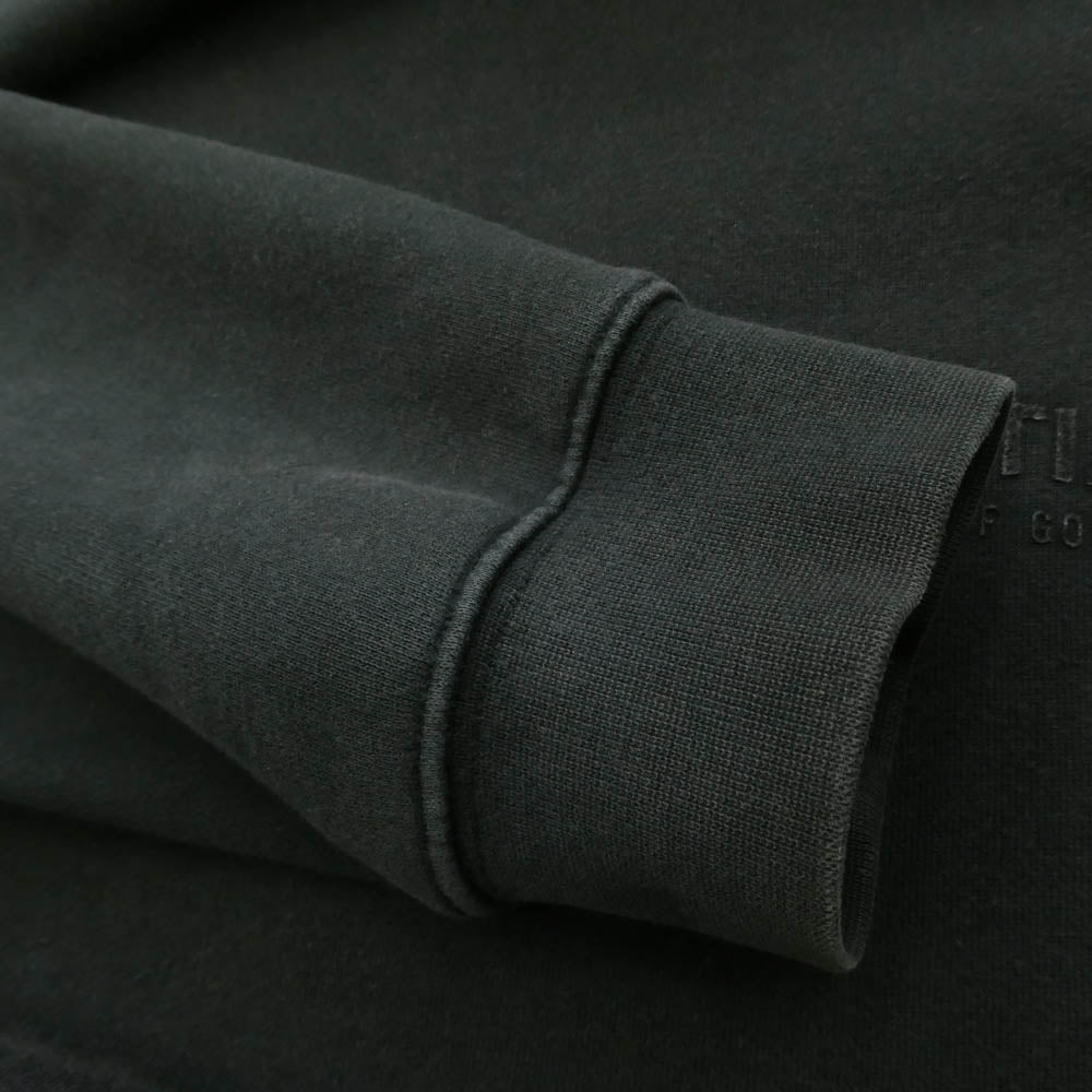 FEAR OF GOD フィアオブゴッド ESSENTIALS スウェットシャツ パーカー プルオーバー ブラック系 M【中古】