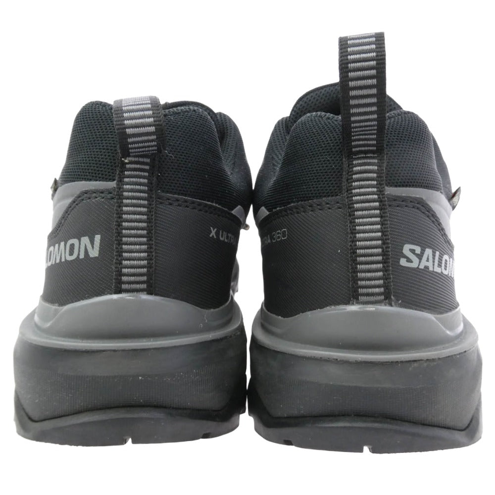 salomon サロモン 474532 【フェイクバスターズ鑑定済み】 X ULTRA 360 GORE-TEX ハイキングシューズ スニーカー ブラック系 グレー系 28cm【中古】