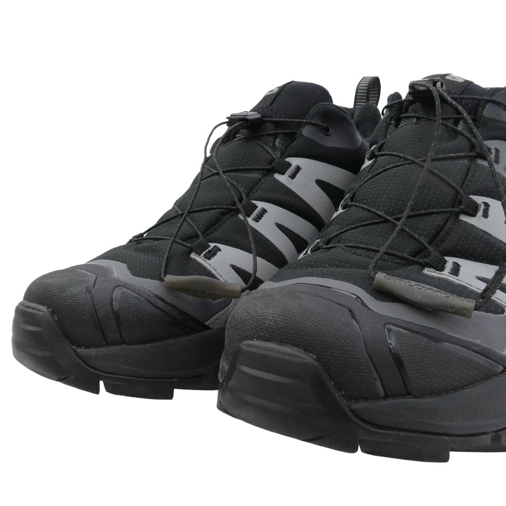 salomon サロモン 474532 【フェイクバスターズ鑑定済み】 X ULTRA 360 GORE-TEX ハイキングシューズ スニーカー ブラック系 グレー系 28cm【中古】
