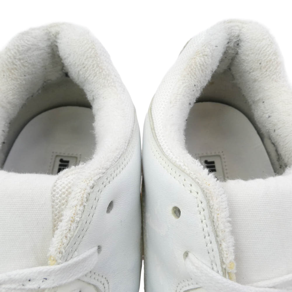 JIL SANDER ジルサンダー レザー ローカット スニーカー ホワイト系 ベージュ系 43【中古】