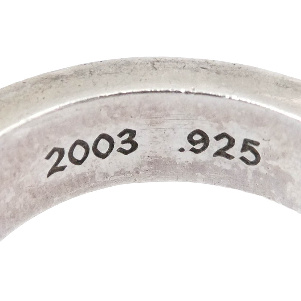 CHROME HEARTS クロムハーツ（原本無） 6mm SPACER FOREVER 6mmスペーサー フォーエバー リング シルバー系 18号【中古】