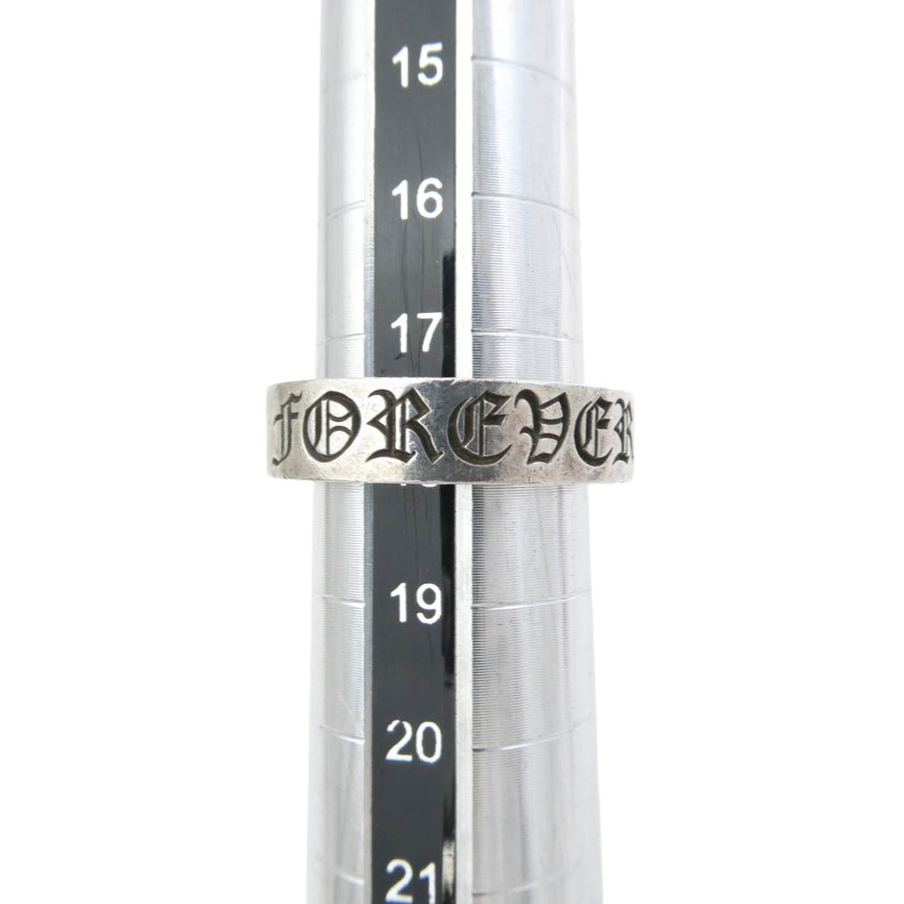 CHROME HEARTS クロムハーツ（原本無） 6mm SPACER FOREVER 6mmスペーサー フォーエバー リング シルバー系 18号【中古】