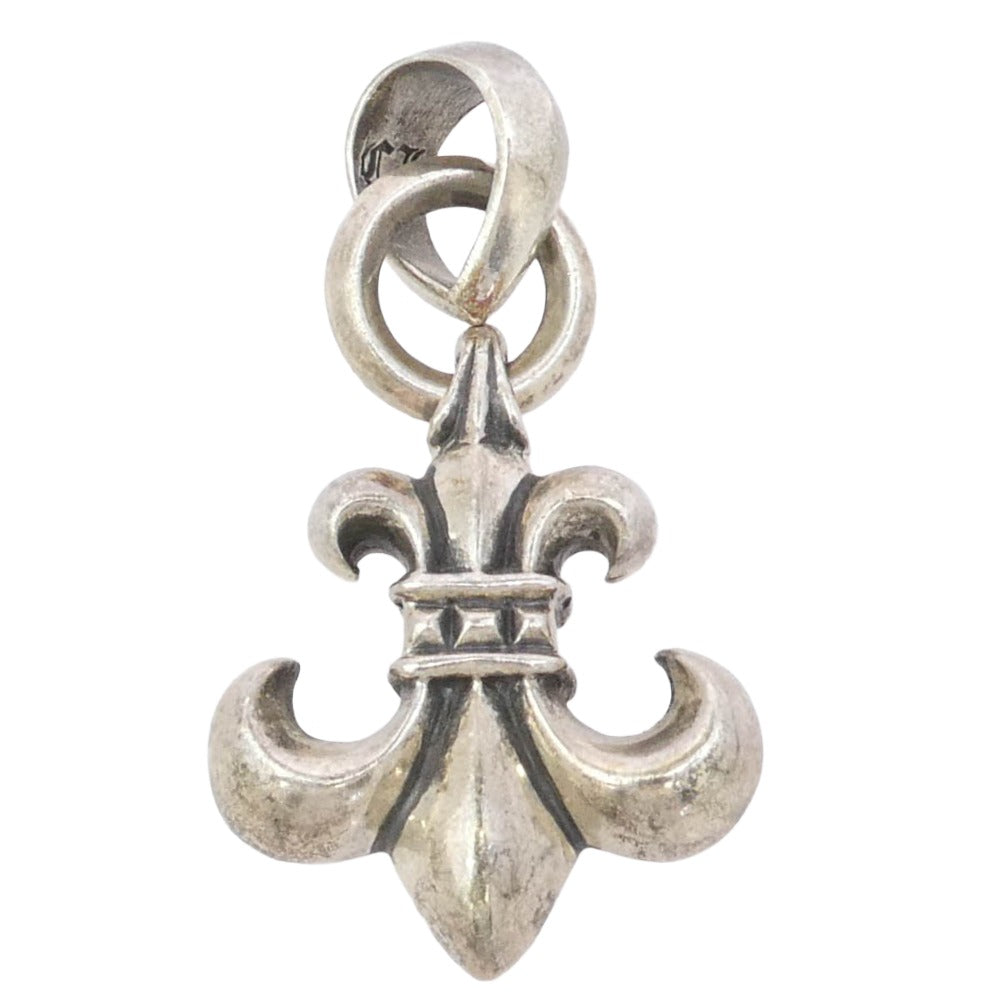 CHROME HEARTS クロムハーツ（原本無） BS FLUER W BALE BSフレア Wベイル ペンダントトップ シルバー系【中古】
