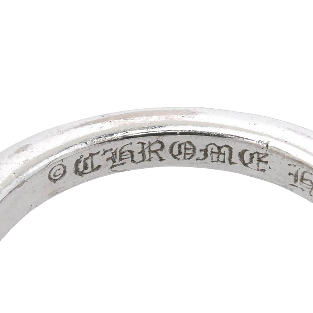 CHROME HEARTS クロムハーツ（原本無） 18KWG TFL ホワイトゴールド トゥルーファッキンラブ リング パヴェダイヤ シルバー系 16.5号【中古】