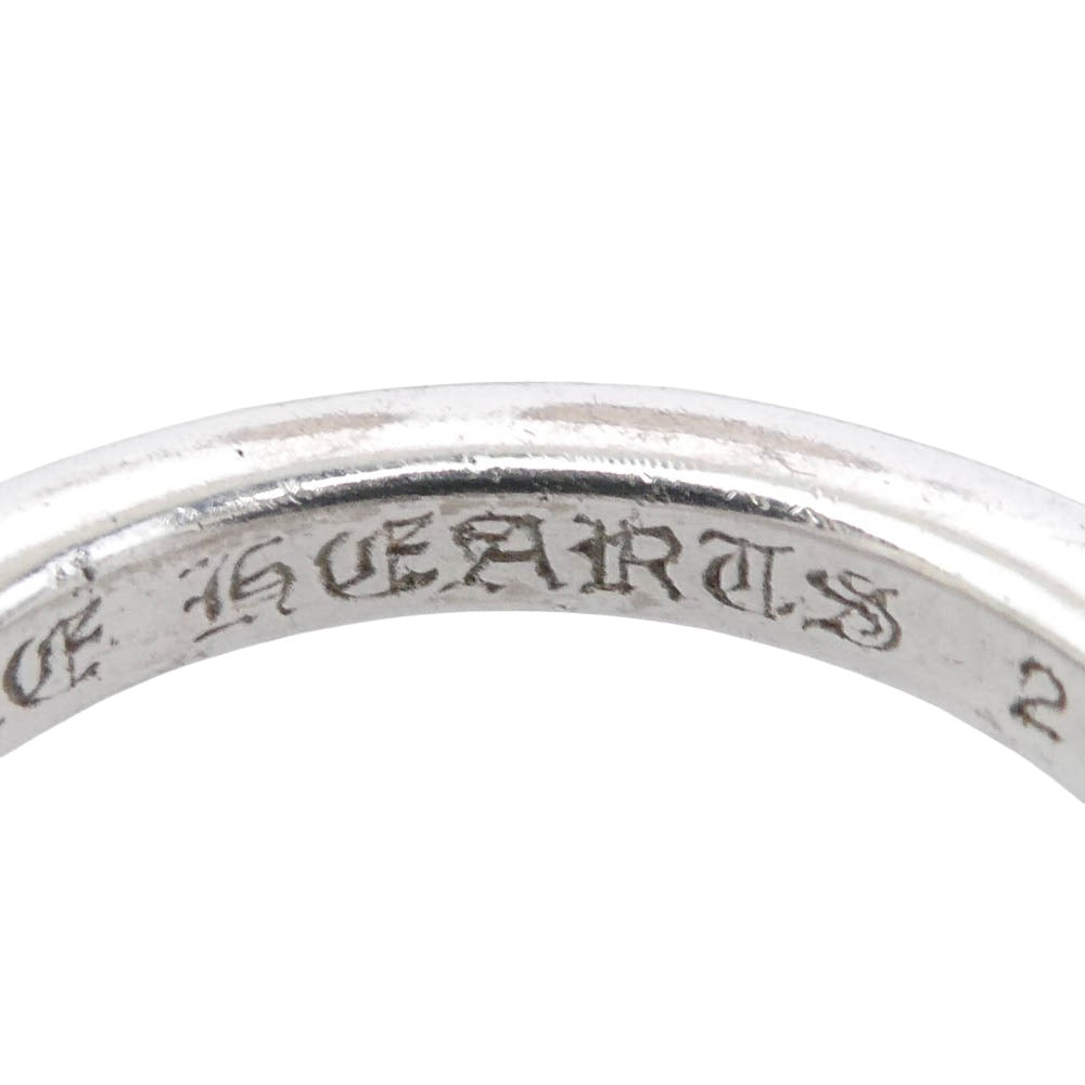 CHROME HEARTS クロムハーツ（原本無） 18KWG TFL ホワイトゴールド トゥルーファッキンラブ リング パヴェダイヤ シルバー系 16.5号【中古】