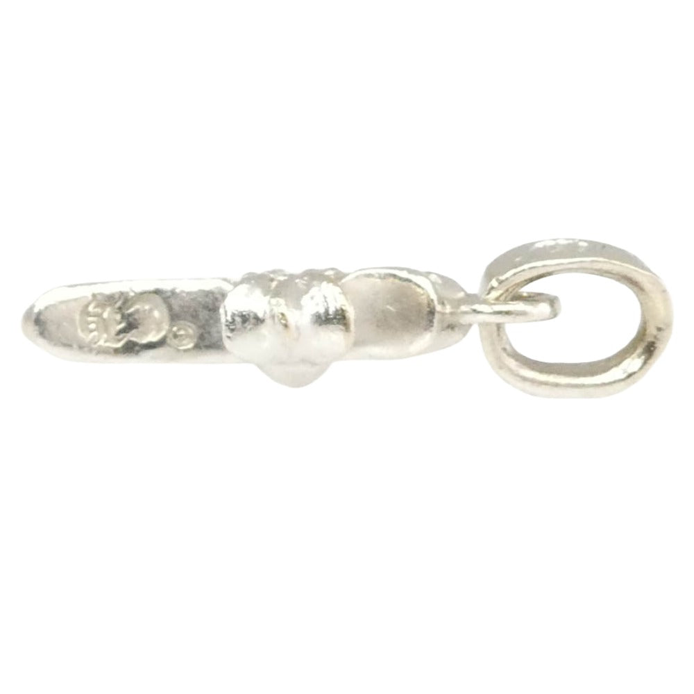 CHROME HEARTS クロムハーツ（原本有） 18KWG CRS BBYFAT P/DIA ベイビーファットクロス PAVE ダイヤ ペンダントトップ シルバー系【中古】